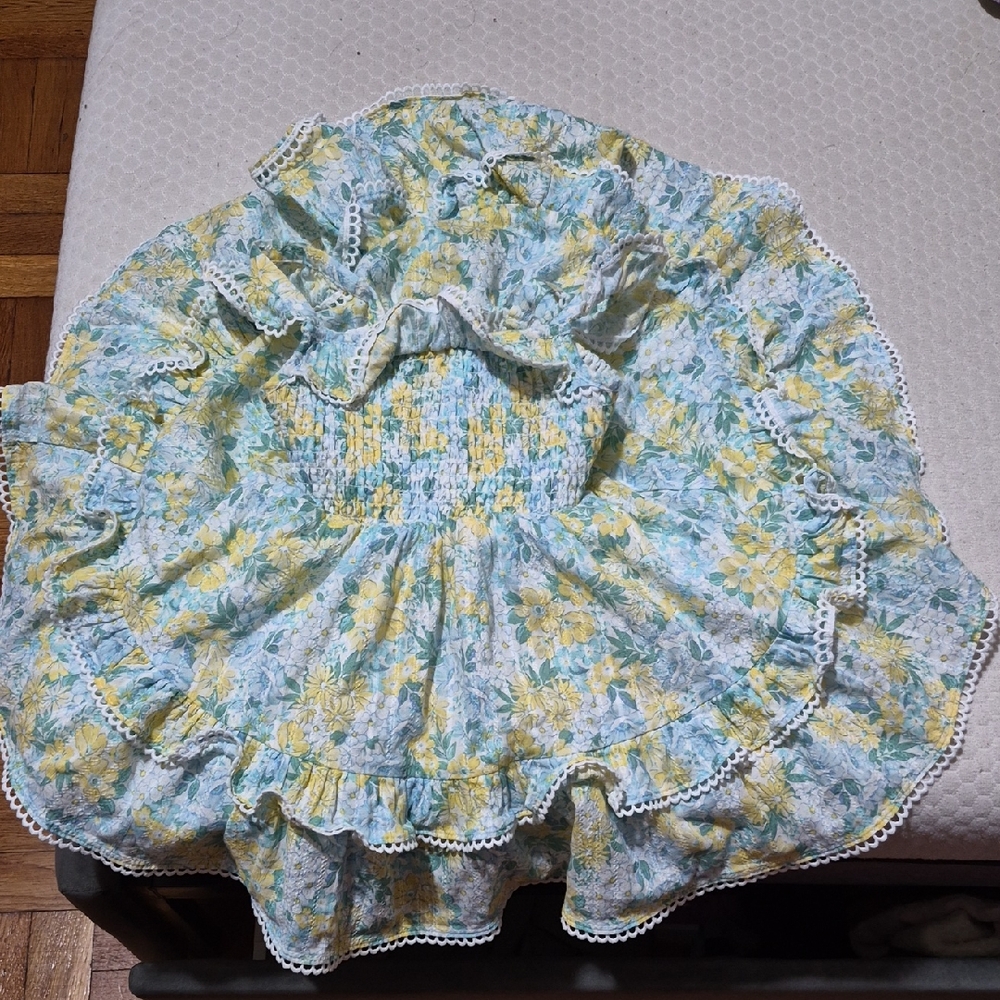 Tommy Bahama Kids Dress - Yellow and Blue Floral